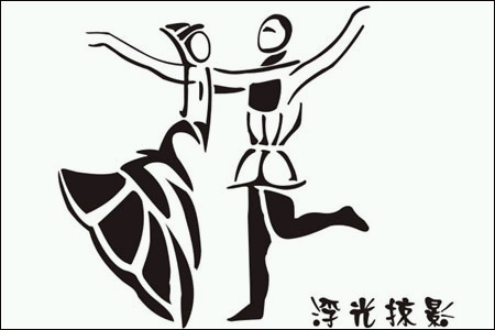 用字组成的画
