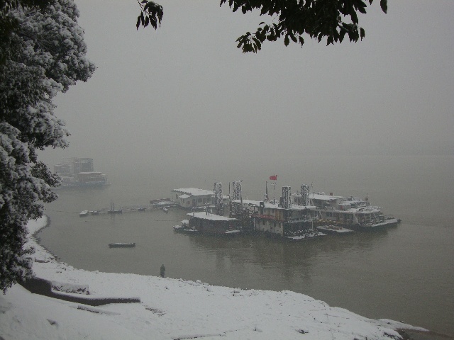 江天暮雪惊现长沙14图